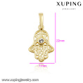 32003 xuping pendentif main bijoux en or 14k or fashion